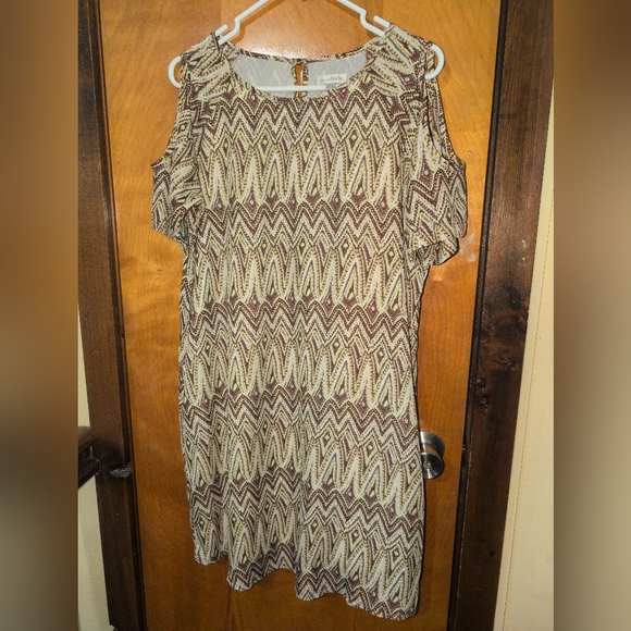 Charming Charlie Dresses & Skirts - Charming Charlie Woman's Large Cold Shoulder Dress